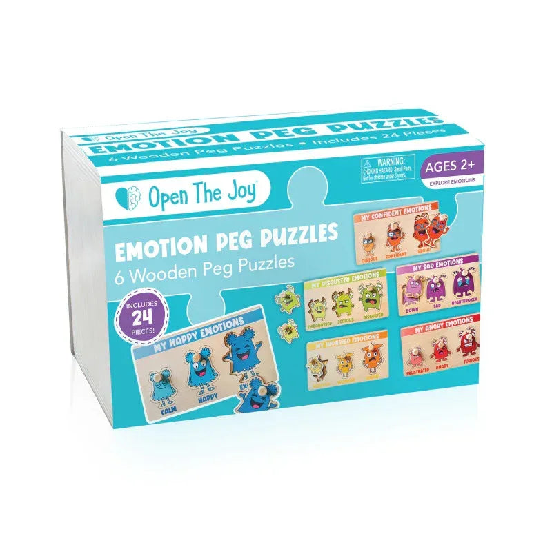 My Emotion Levels Peg Puzzles