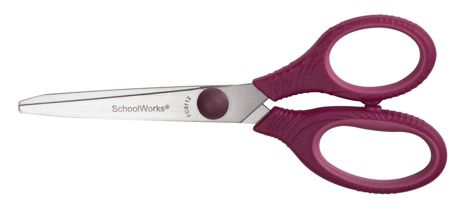 Kids Squishgrip Scissors, 7 Inches, Pointed Tip