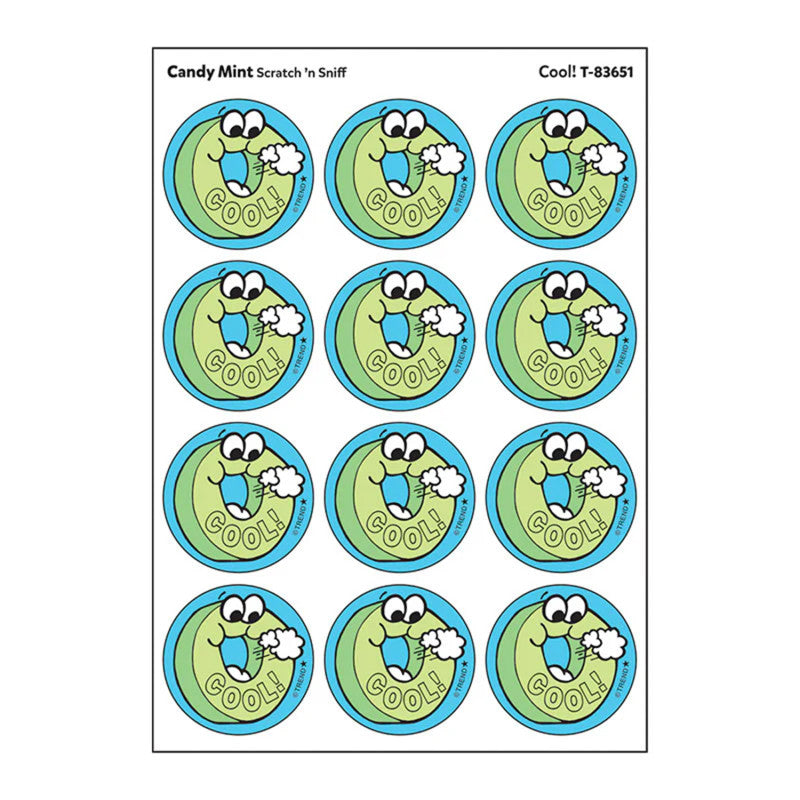 Cool!/ Candy Mint Scent Stickers, 24 ct.