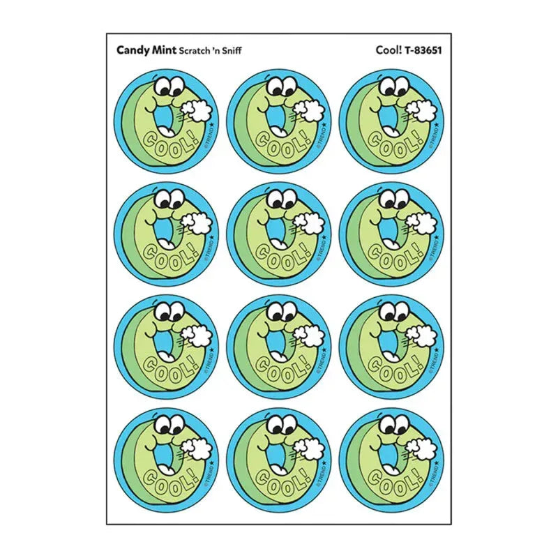 Cool!/ Candy Mint Scent Stickers, 24 ct.