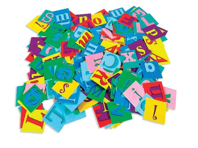 Roylco, Alphabet Pasting Pieces, R15632