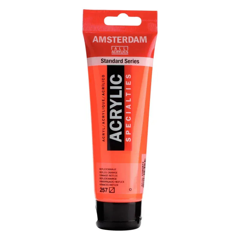 Standard Acrylic Paint, 120ml, Reflex Orange 257