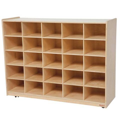Wood Designs 25 Tray Storage Natural without Trays, WD-16009