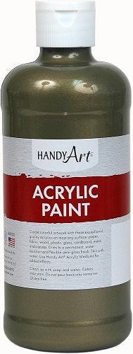 Handy Art Acrylic Metallic Paint 16OZ.