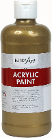 Handy Art Acrylic Metallic Paint 16OZ.
