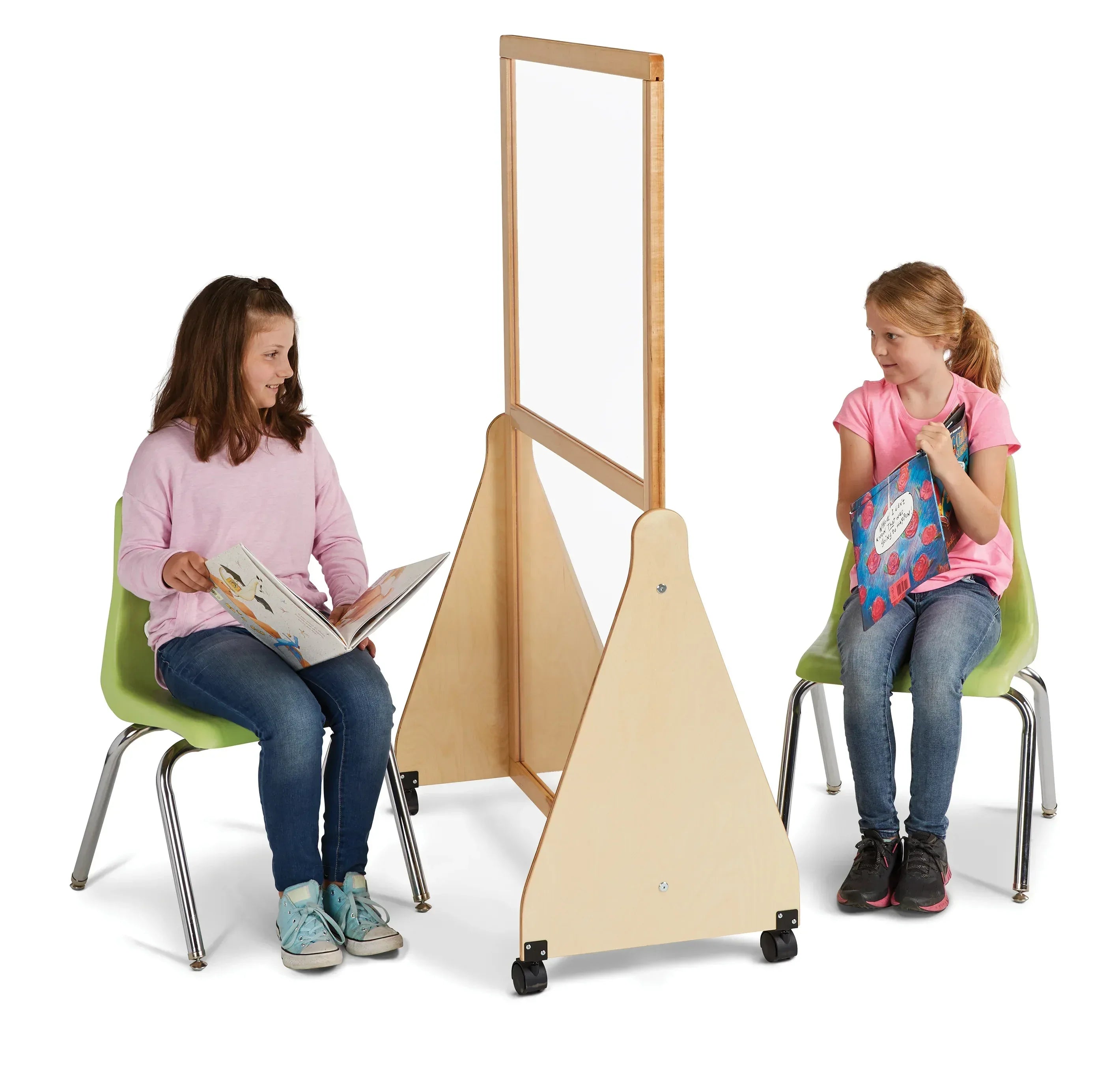 Jonti-Craft® See-Thru Small Mobile Space Divider