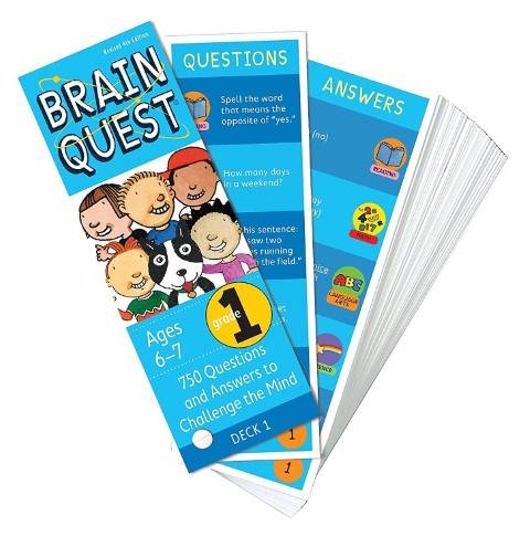 Brain Quest Grade 1, revised 4th edition: 750 Questions and Answers to Challenge the Mind