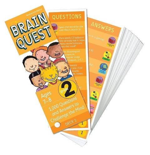 Brain Quest Grade 2, revised 4th edition: 1,000 Questions and Answers to Challenge the Mind