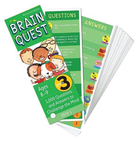 Brain Quest Grade 3, revised 4th edition: 1,000 Questions and Answers to Challenge the Mind