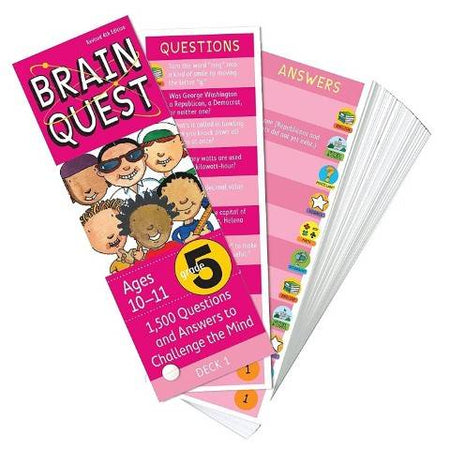 Brain Quest Grade 5, revised 4th edition: 1,500 Questions and Answers to Challenge the Mind