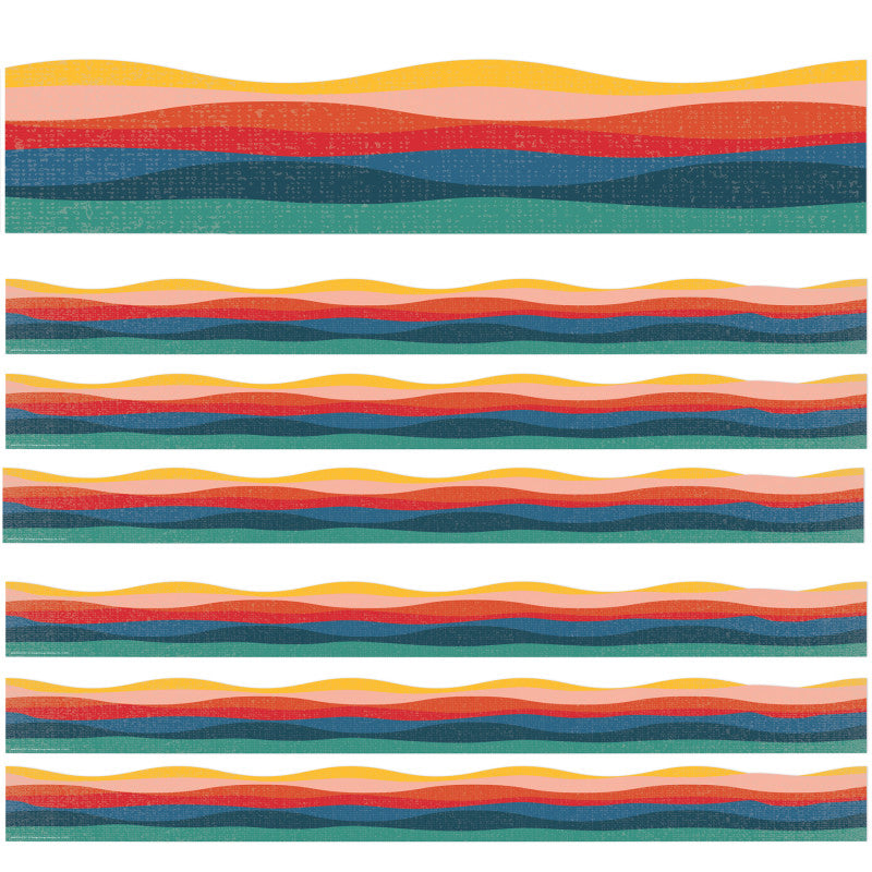 Adventurer Golden Hour Extra Wide Deco Trim&reg;, 37 Feet Per Pack, 6 Packs