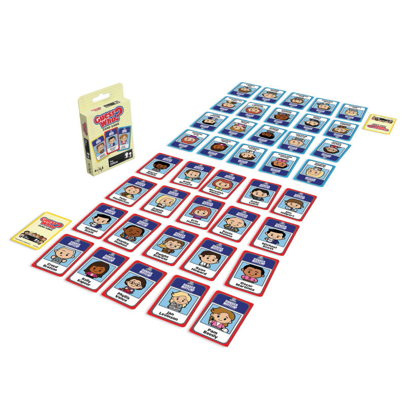 GUESS WHO&reg; Card Game: The Office
