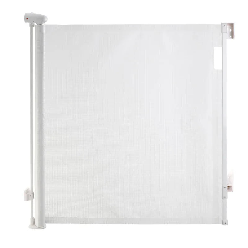 Glide 'N Hide Extra Tall Retractable Baby Gate, White