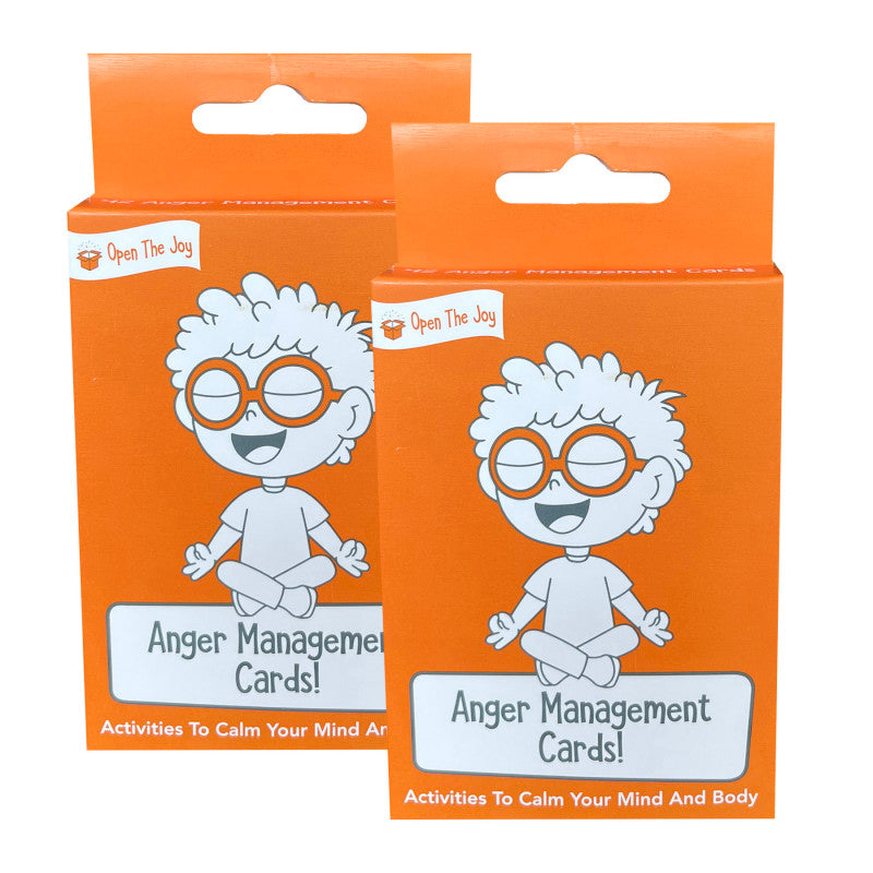 Anger Management Cards, 2 Sets