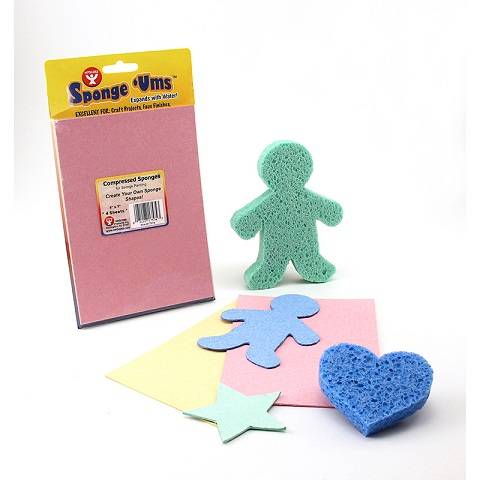 Hygloss Sponge ‘Ums 4 sheets 5" x 7"