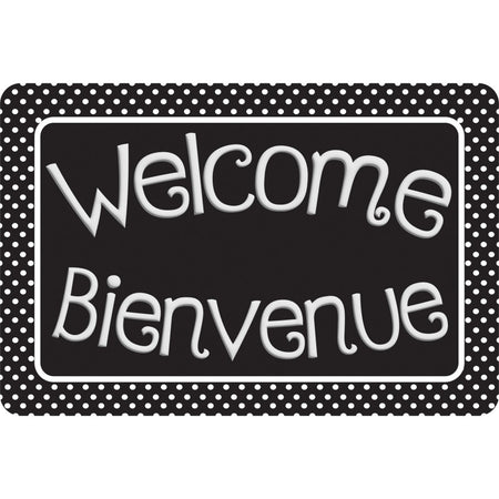 The Original Fun Mat&trade;, Welcome Mat, 15.5" x 23.5", Bienvenue Welcome