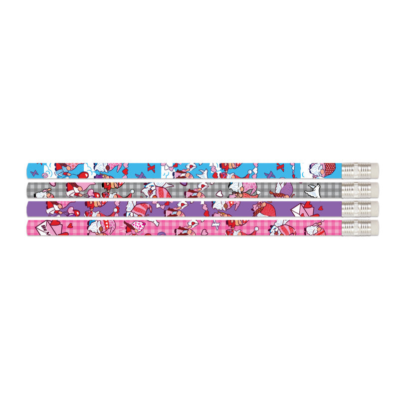Valentine Gnomes Pencils, 12 Per Pack, 12 Packs
