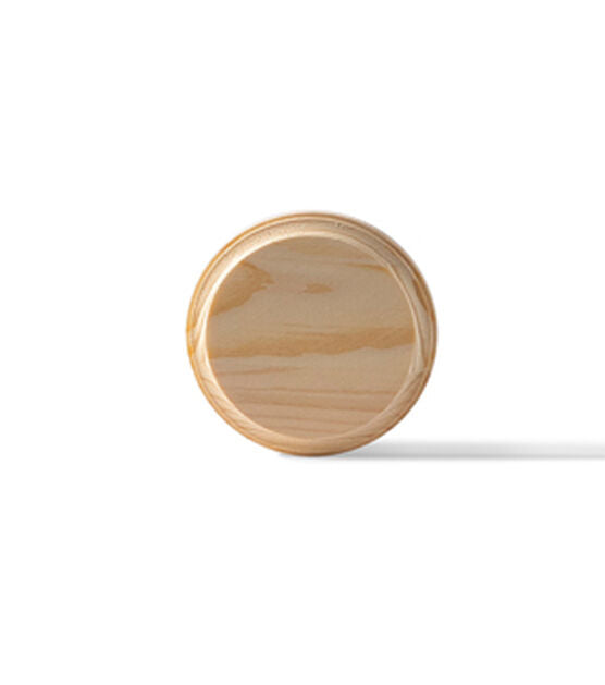 Wood Plaque - 4in x 4in x 3/4" Round