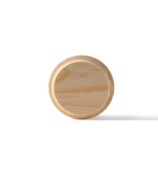 Wood Plaque - 4in x 4in x 3/4" Round