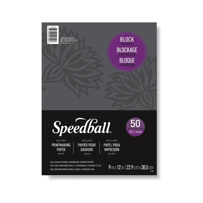 Printmasters™ Speedball® Printmaking Paper, 9" x 12"