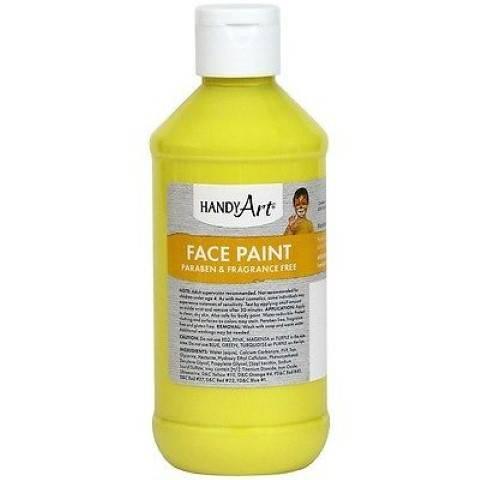 Handy Art 8 oz. Washable Face Paint - Yellow 556-010