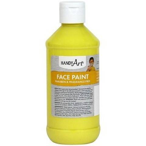 Handy Art 8 oz. Washable Face Paint - Yellow 556-010