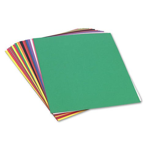 SunWorks® Construction Paper, 18" x 24", Multi-color Assortment, 50/pkg.