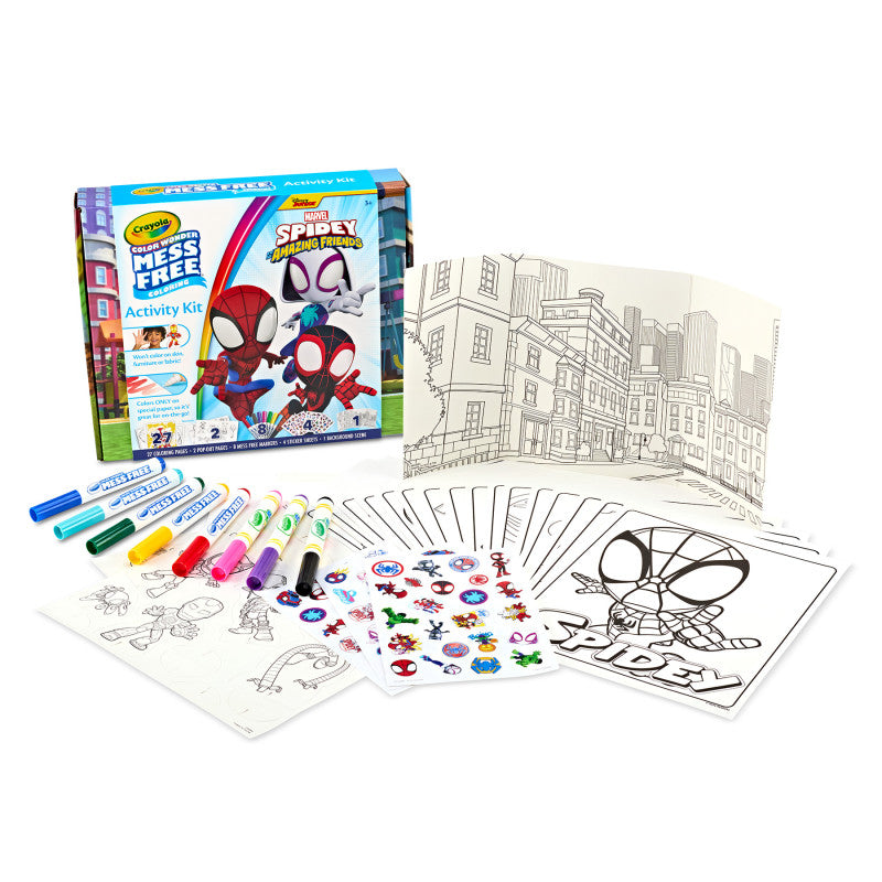 Spidey & His Amazing Friends Color Wonder Activity Kit