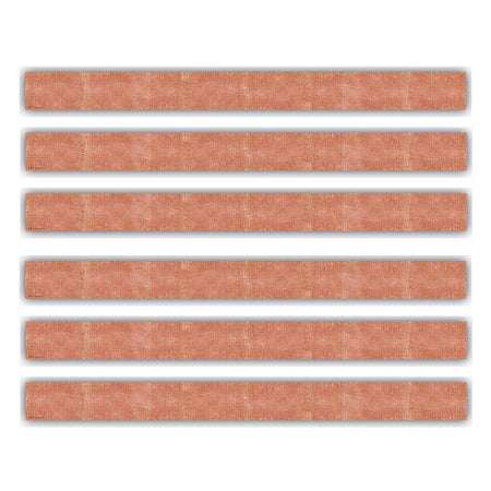 Moving Mountains Terra Cotta Straight Border Trim, 35 Feet Per Pack, 6 Packs