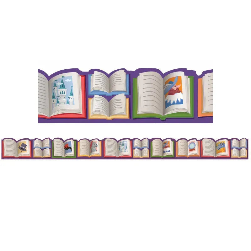 Once Upon A Dream Story Book Extra Wide Die-Cut Deco Trim&reg;, 37 Feet