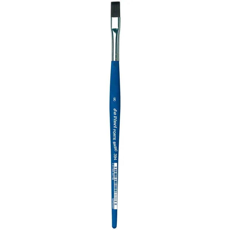 FORTE BASIC Student Brush, Synthetic, Acrylic, Flat, Series 394, Size 8