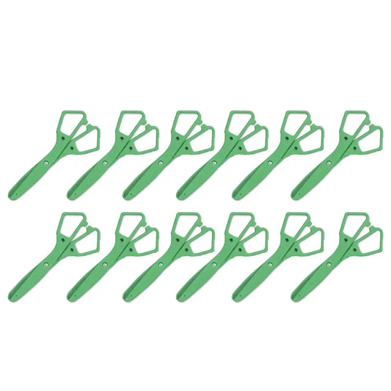 Saf-T-cut&reg; Scissors, 5-1/2" Blunt, Green, Pack of 12