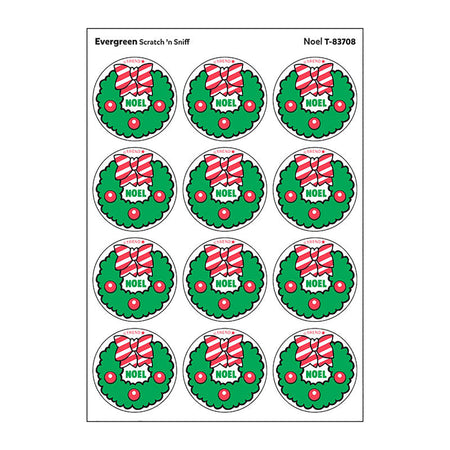 Noel/Evergreen Scent Retro Scratch 'n Sniff Stinky Stickers&reg;, 24 ct.