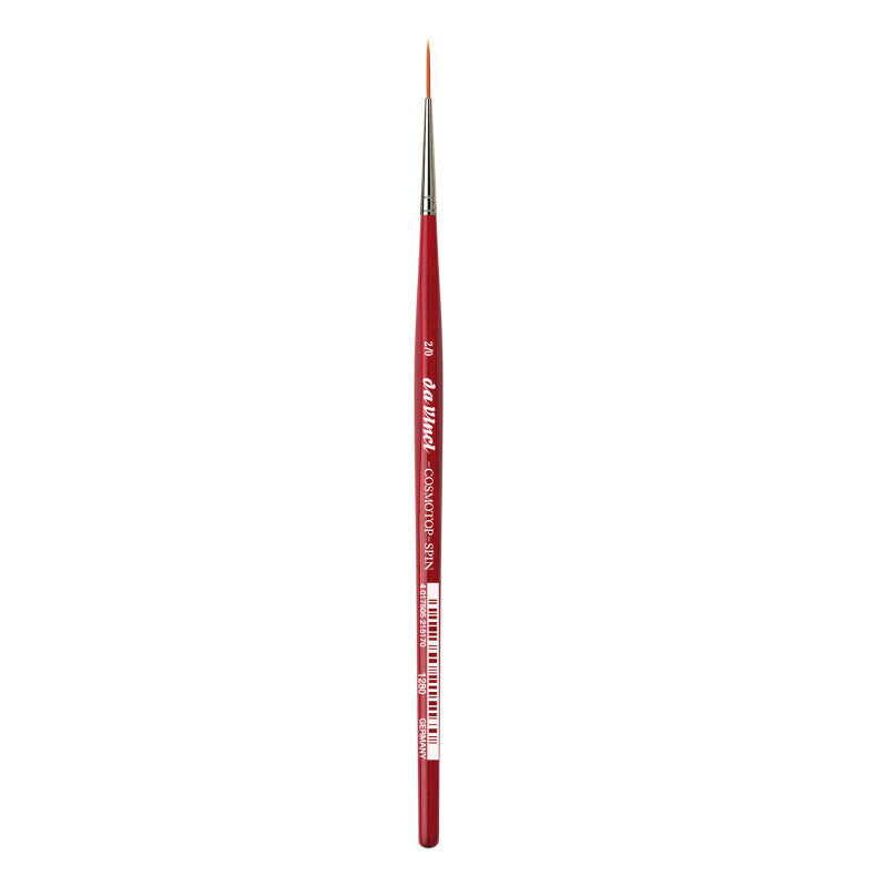 COSMOTOP-SPIN Rigger Brush, Synthetic, Acrylic & Watercolor, Pointed Liner, Series 5880, Size 2