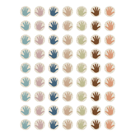 Everyone is Welcome Helping Hands Mini Stickers, Pack of 378