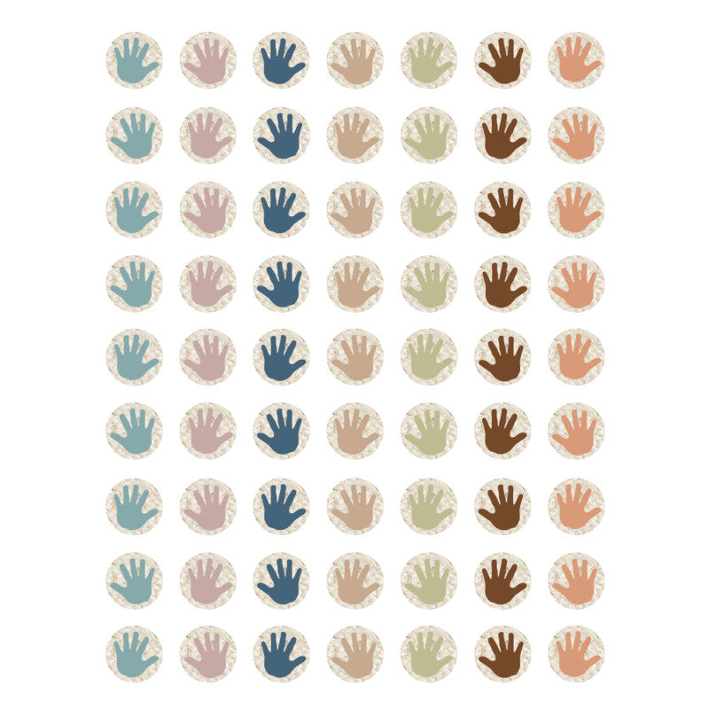Everyone is Welcome Helping Hands Mini Stickers, Pack of 378