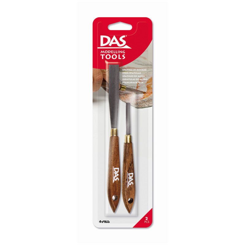 Modeling Clay Steel Spatula Tools, 2 Pieces
