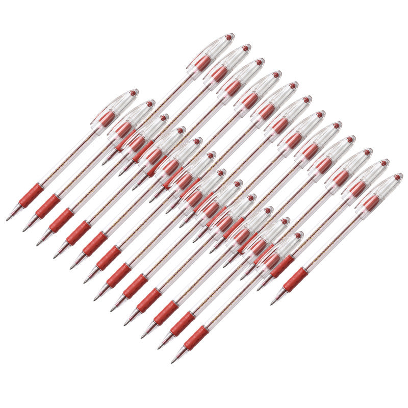R.S.V.P.&reg; Ballpoint Pen, Medium Point, Red, Pack of 24