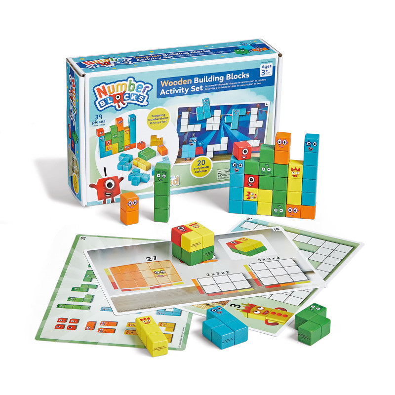 Numberblocks&trade; Wooden Building Blocks Activity Set
