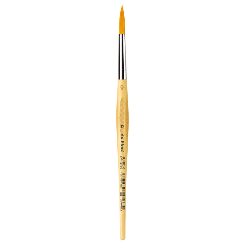 JUNIOR Synthetics Student Brush, Synthetic, Tempera, Round, Series 303, Size 12