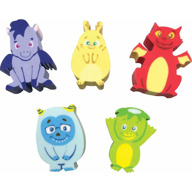 Whatsits&trade; Collectable Erasers Mystery Packs: Fantasy Friends