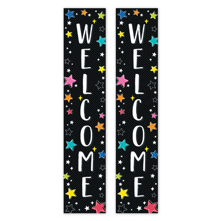 Star Bright Welcome Banner, 8" x 39", Pack of 2