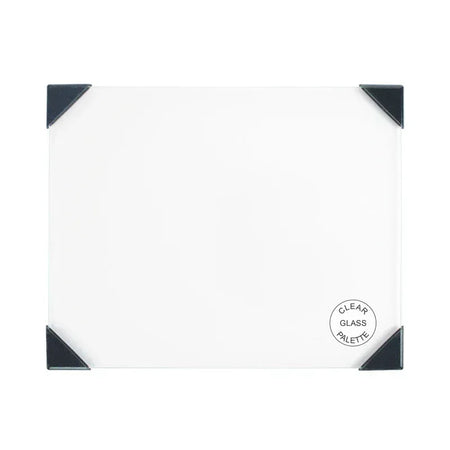 POSH table top palette Glass Grey 6.75x8.4