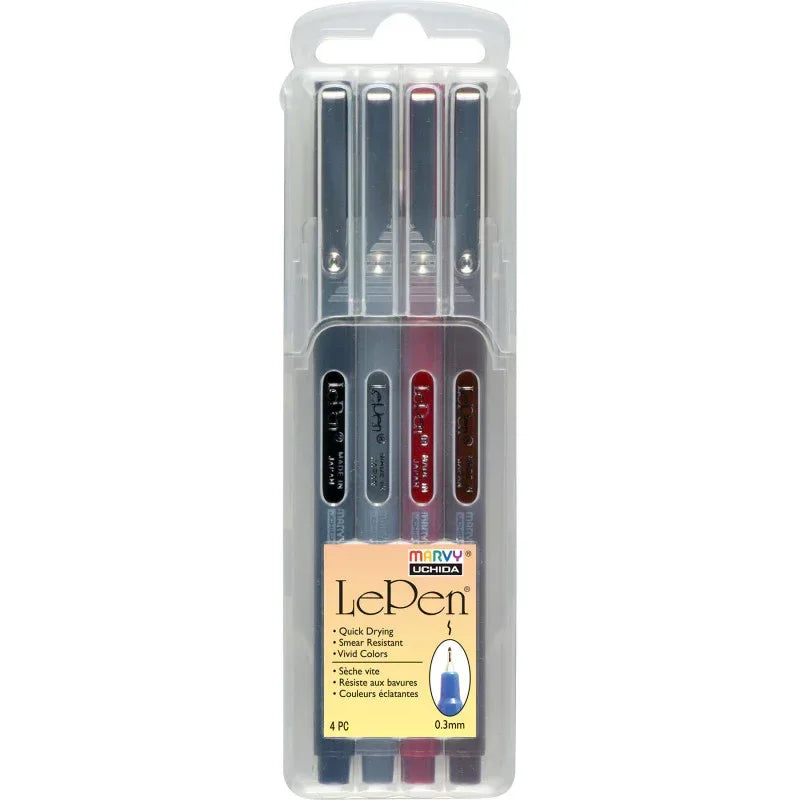 4300-4E LE PEN 4 PCS DARK COLORS SET