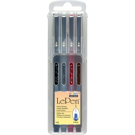 4300-4E LE PEN 4 PCS DARK COLORS SET