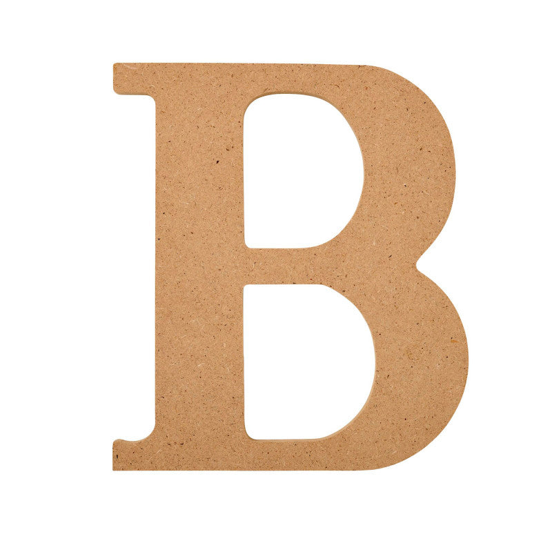 MDF Letter, B, 5 Inch