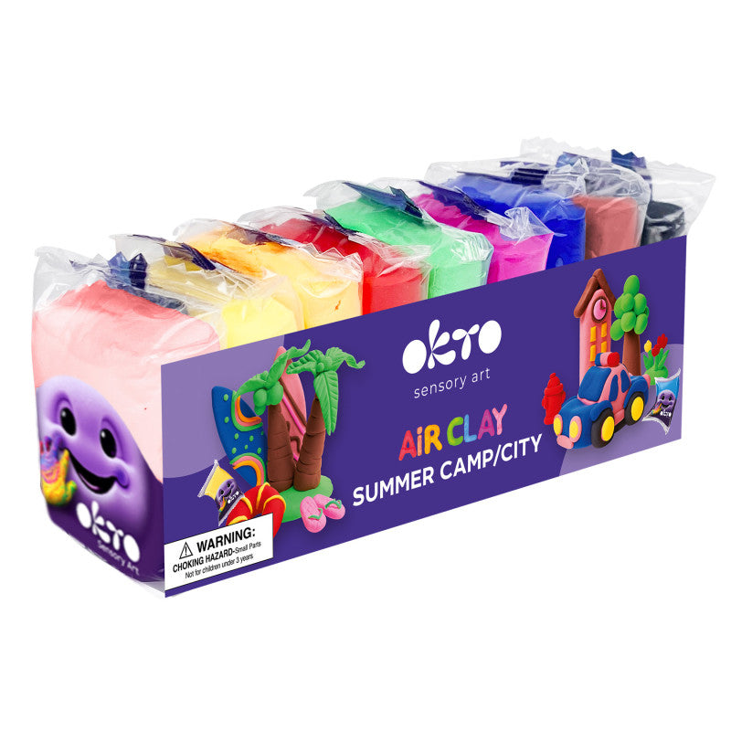 Air-Dry Clay Classroom Pack, Assorted Colors, 96 Pieces