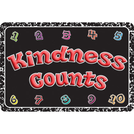 The Original Fun Mat&trade;, Welcome Mat, 15.5" x 23.5", Kindness Counts