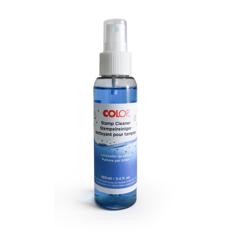 Stamp Cleaner Spray for Rubber, Polymer and Self-Inking Stamps, 3.4 fl oz