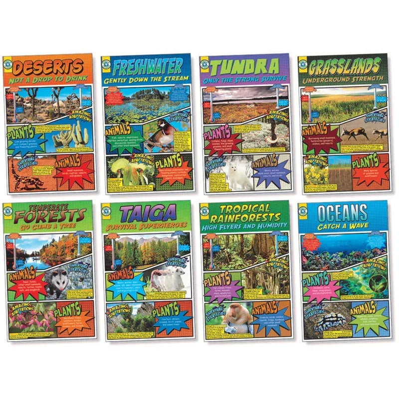 Biomes Bulletin Board Set